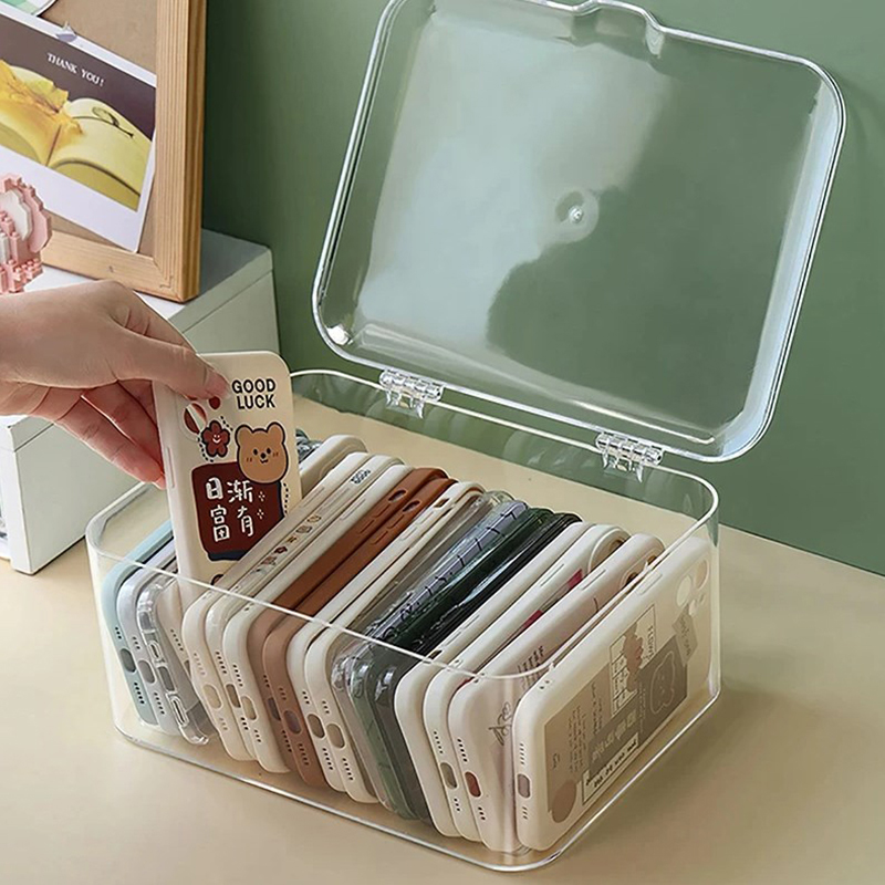 Acrylic Sundries Storage Baske - مراجعة Face Mask Storage Box وسعره