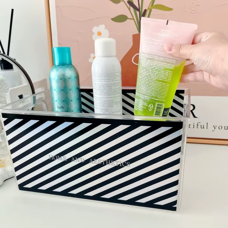 Tabletop Cosmetics Storage Box - مراجعة Face Mask Storage Box وسعره