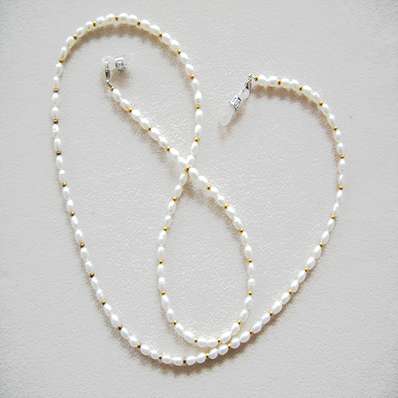 fashionable eyeglass beaded re - مراجعة Mask Chain Holder وسعره