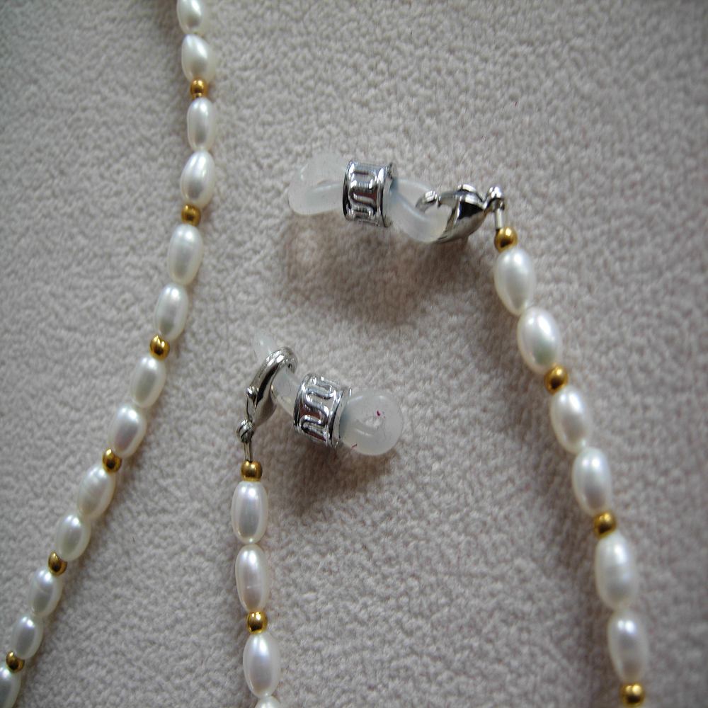 fashionable eyeglass beaded re - مراجعة Mask Chain Holder وسعره