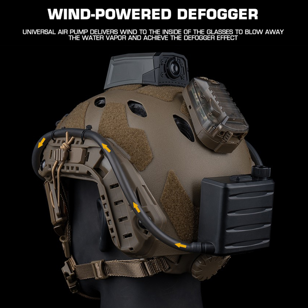 Tactical Goggles Defogger Defo - مراجعة Anti Pollution Mask وسعره