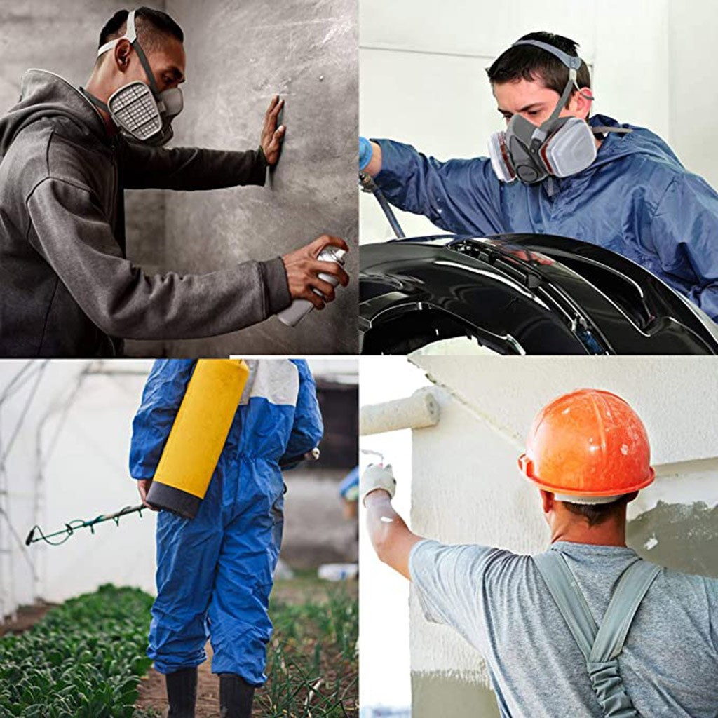Face Dust Respirator Industria - مراجعة Respirator Half Face وسعره
