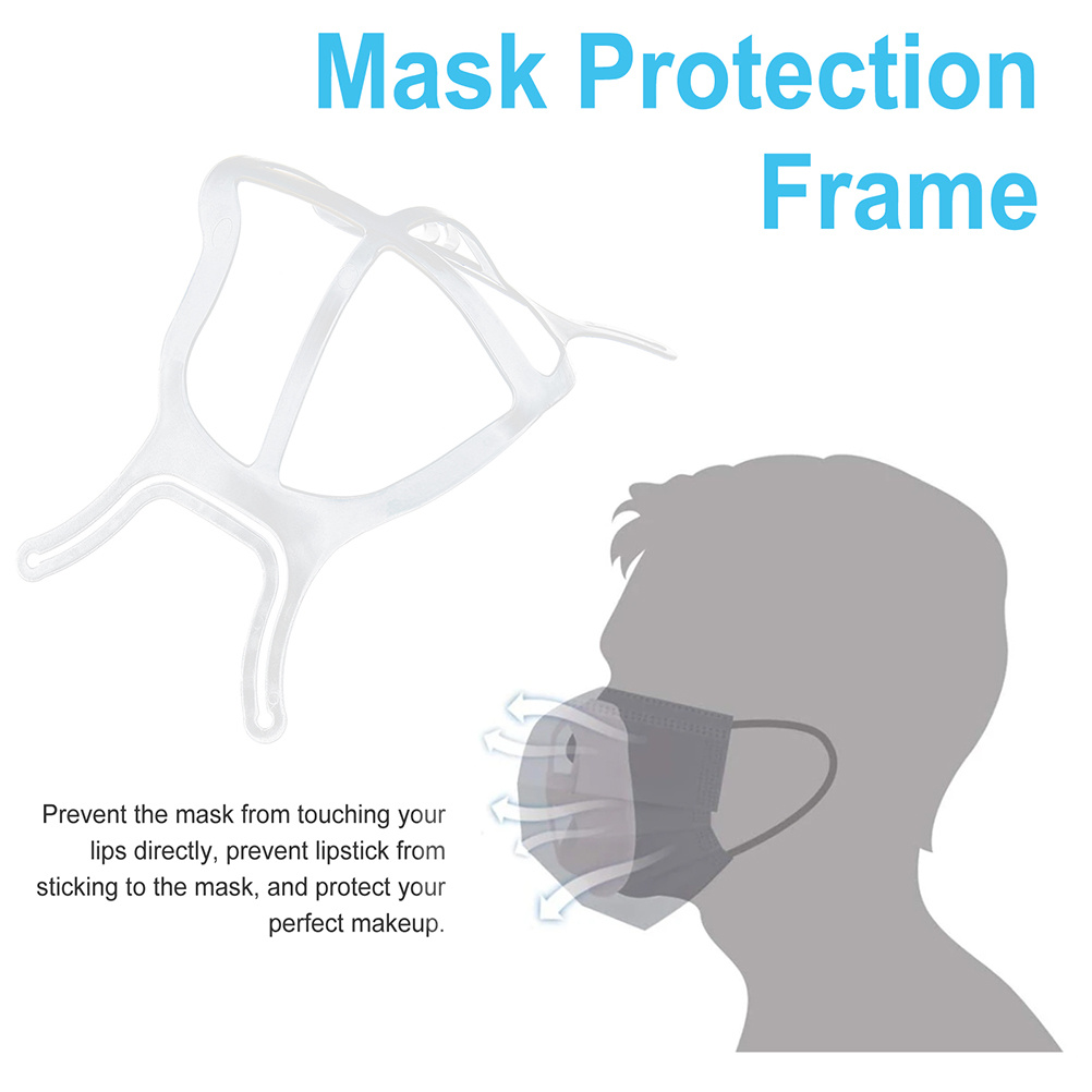 5pcs Silicone Bracket 3D Inser - مراجعة Silicone Mask Bracket وسعره