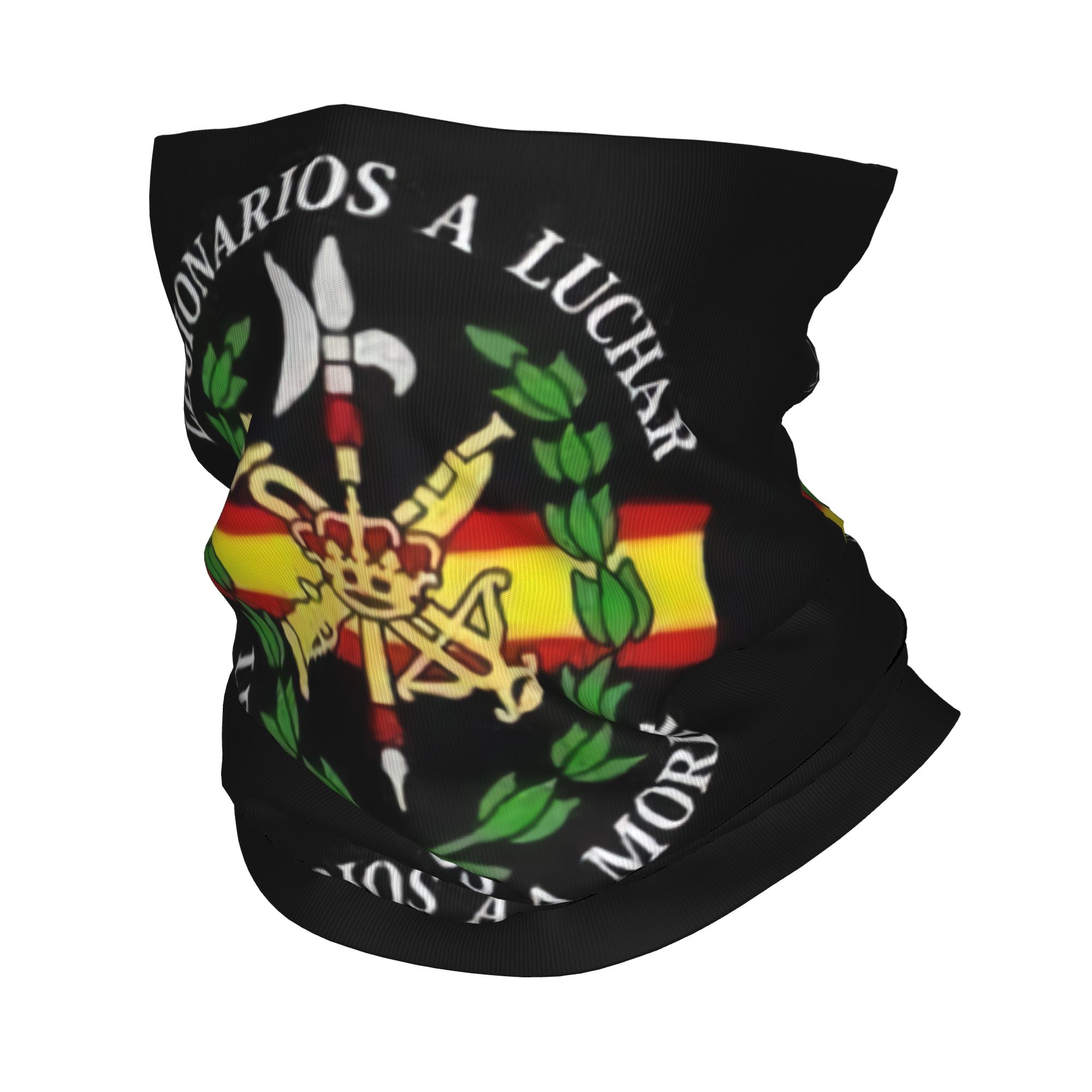 Custom Spanish Legion Bandana  - مراجعة Neck Gaiter Face Cover وسعره
