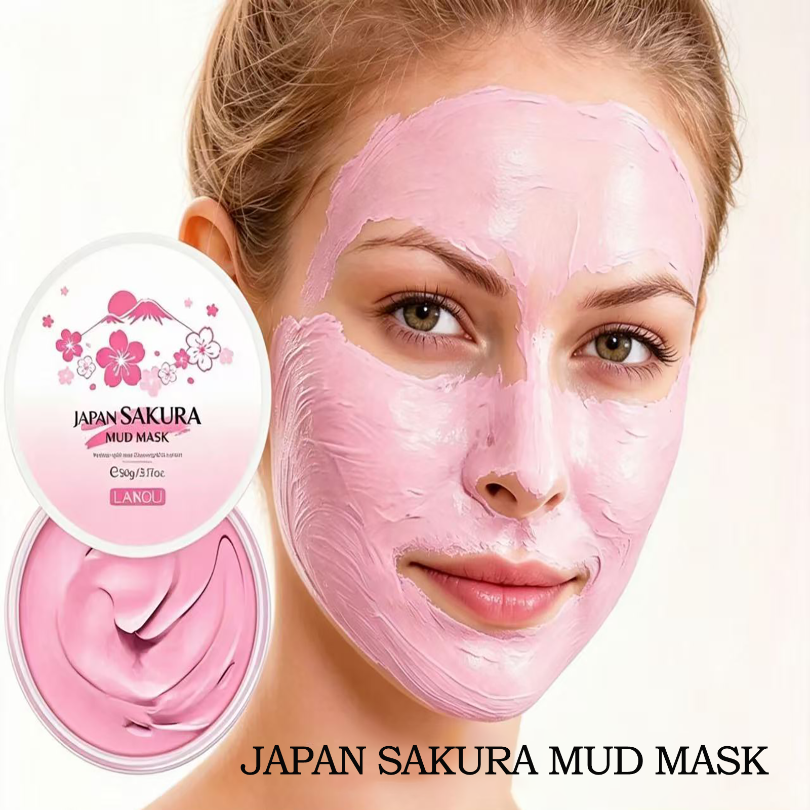 LAIKOU Sakura Clay Mask 25g 90 - مراجعة Dust Mask Construction وسعره