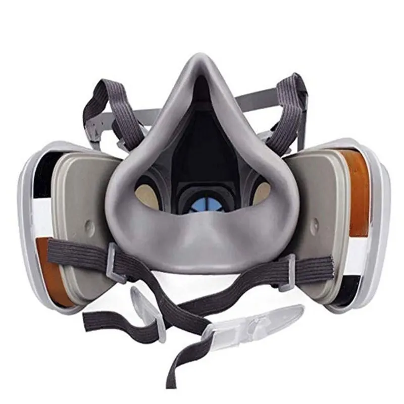 7in1 Gas Proof Half Face Mask  - مراجعة Respirator Half Face وسعره