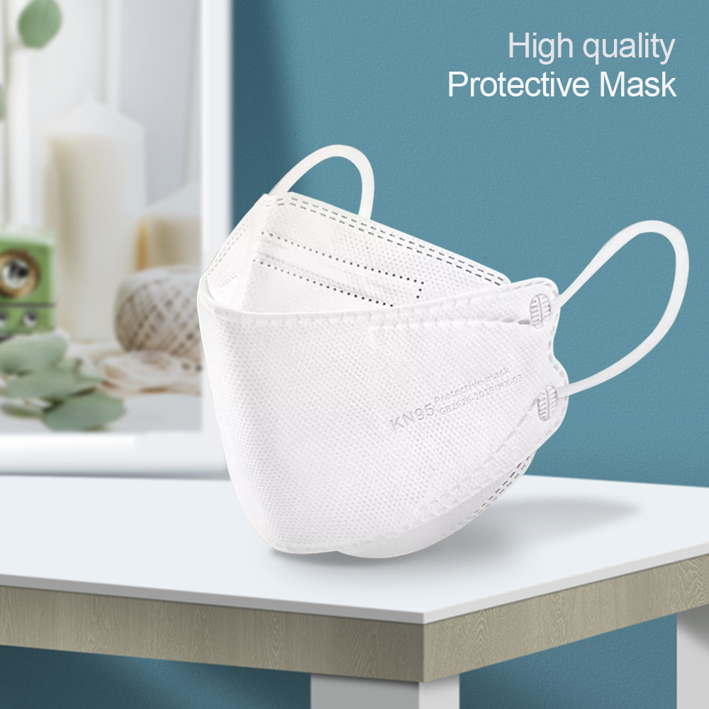 10-200pcs fpp2 fish mask kn95  - مراجعة Disposable Surgical Mask وسعره