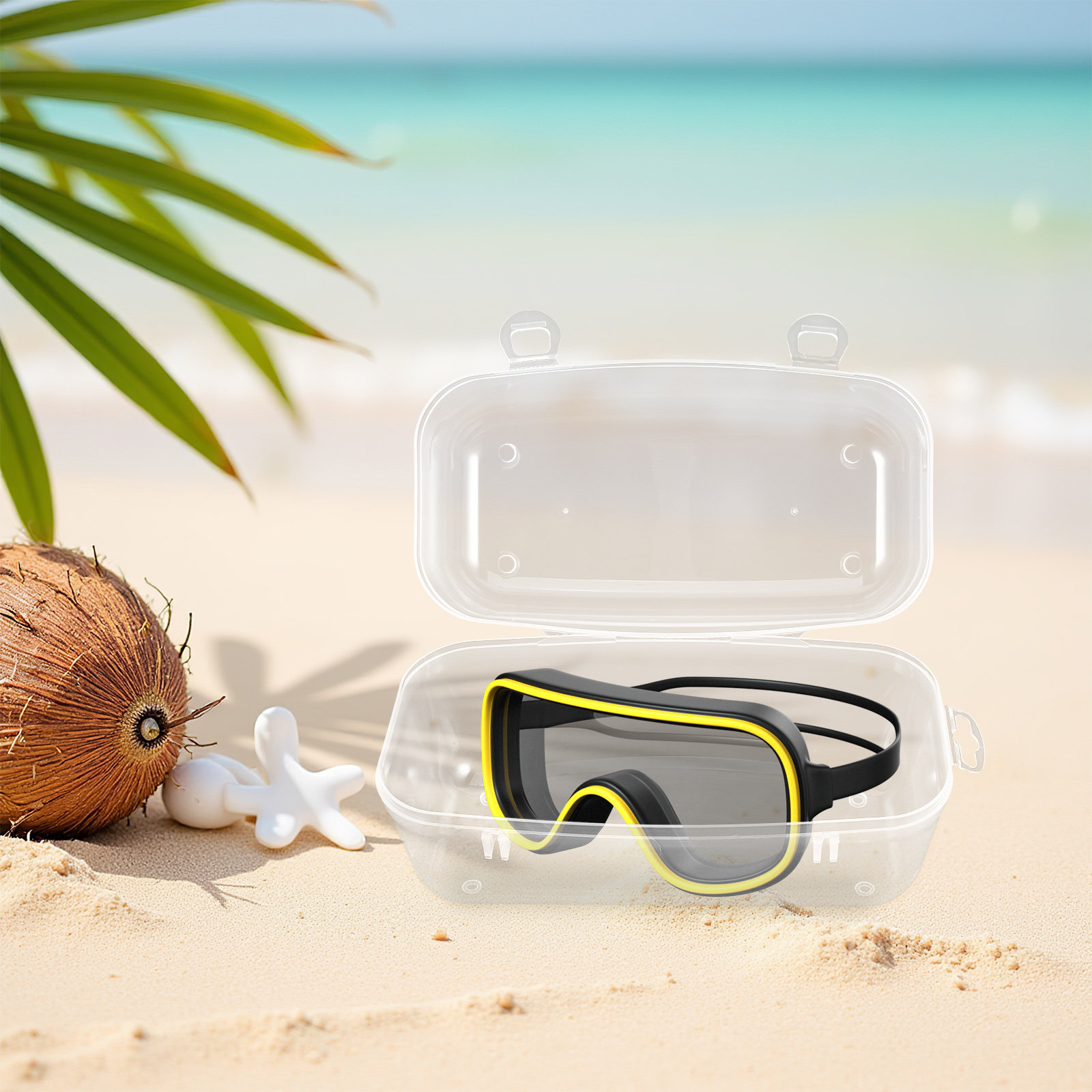 Diving Masks Case Hard Shell C - مراجعة Mask Case Hard Shell وسعره