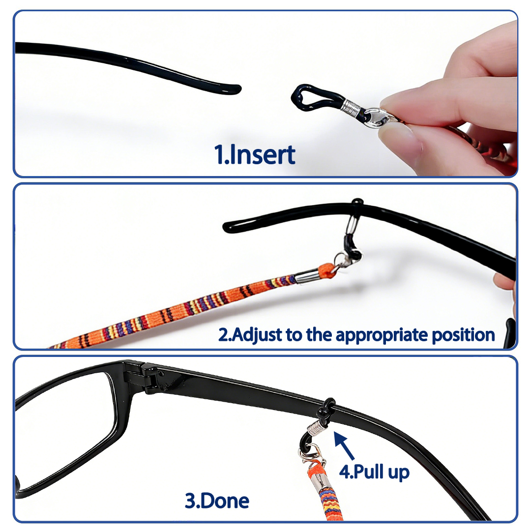 Eye Glasses String Holder Stra - مراجعة Mask Lanyard Adjustable وسعره