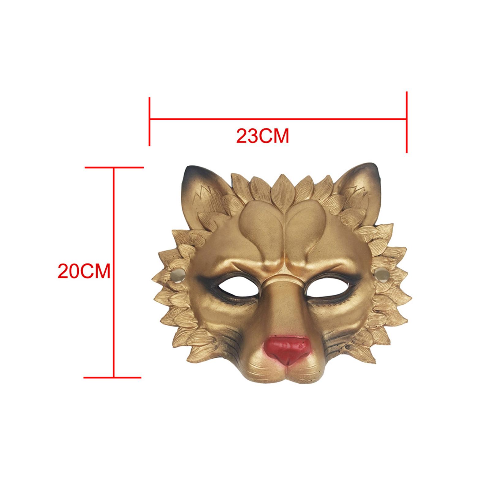 Lion Mask Half Face Decorative - مراجعة Respirator Half Face وسعره