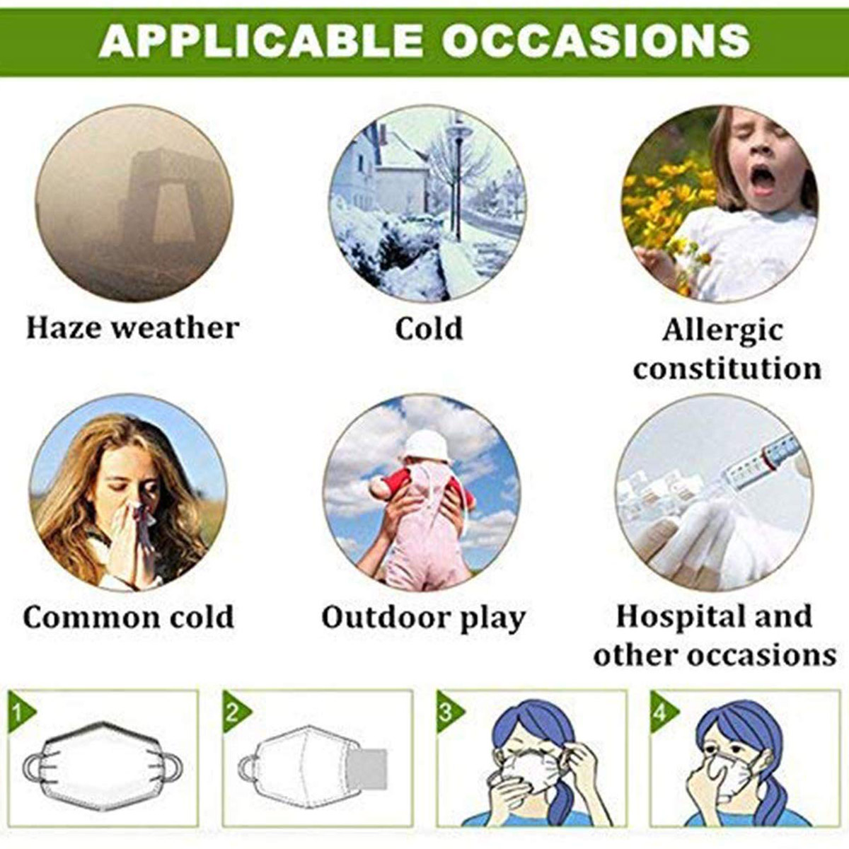 20pcs Fine Denier Face Mask Fi - مراجعة Pm2.5 Filter Insert وسعره