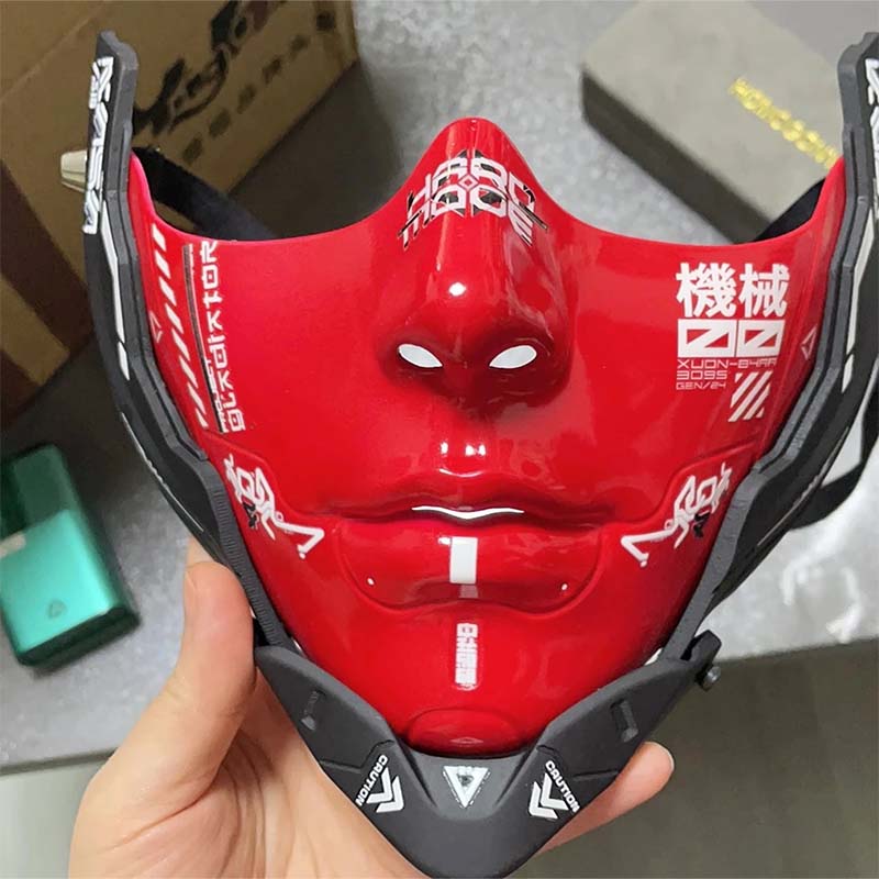 Cyber Punk Half Face Mask Mech - مراجعة Respirator Half Face وسعره