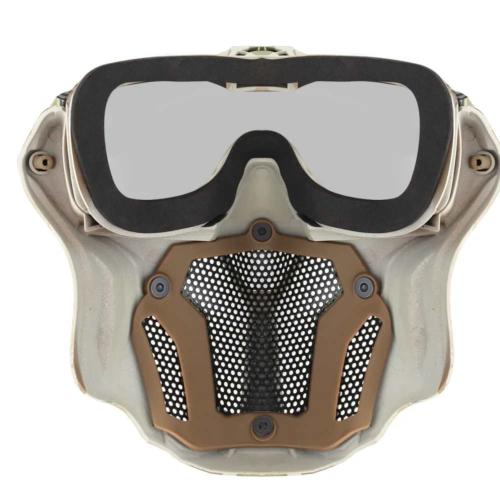 Tactical Airsoft Paintball Fac - مراجعة Anti Pollution Mask وسعره