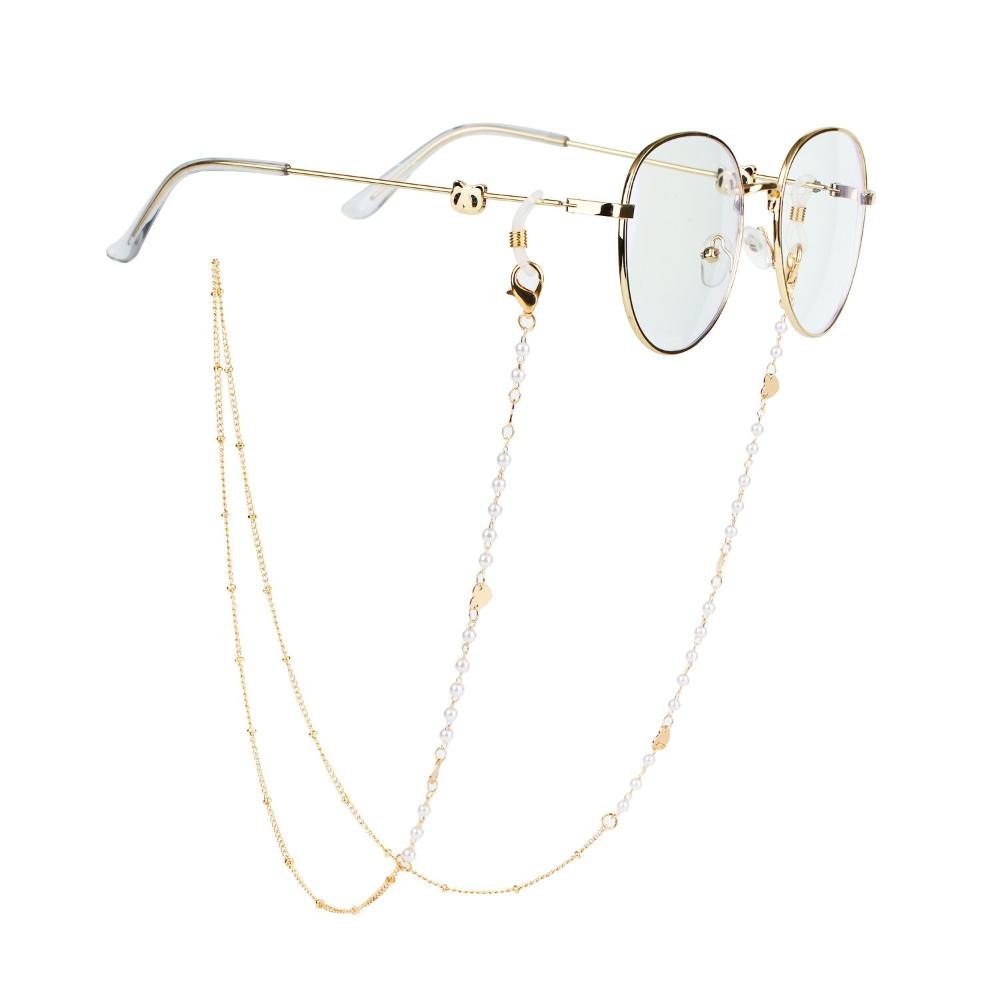 Jewelry Disc Metal Pearl Hangi - مراجعة Mask Chain Holder وسعره