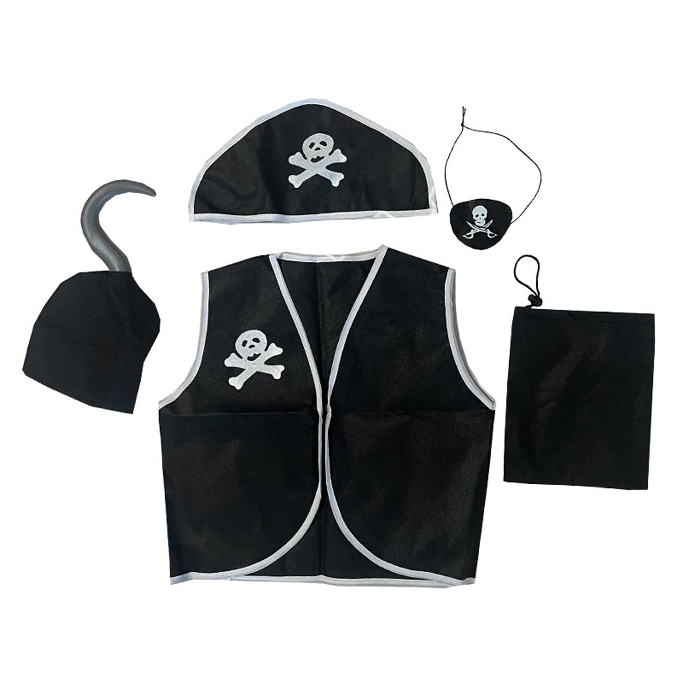 Carnival Boys Pirate Costume C - مراجعة Black Face Mask Pack وسعره