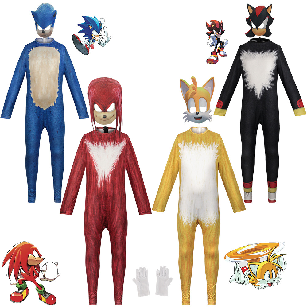 Anime Game Sonic Blue Red Blac - مراجعة Black Face Mask Pack وسعره