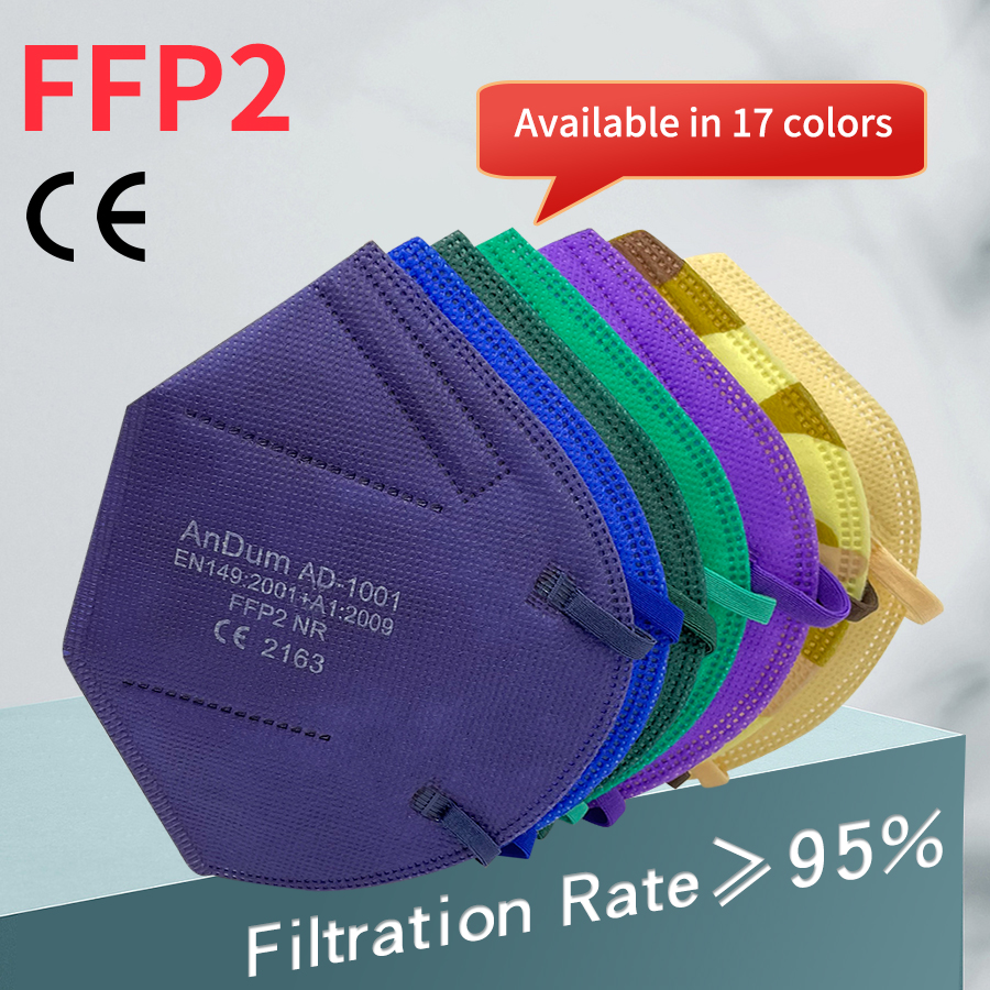10PCS FFP2 Mask CE Approved Fi - مراجعة Respirator Half Face وسعره