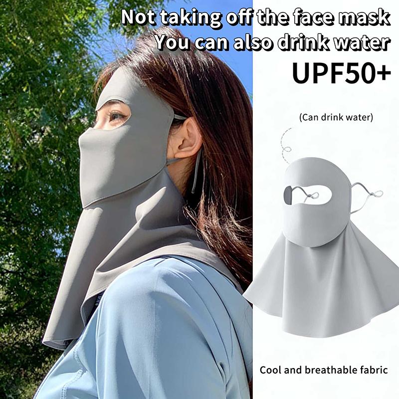 2026 New Fashion Ice Silk Sun  - مراجعة Sports Mask Breathable وسعره