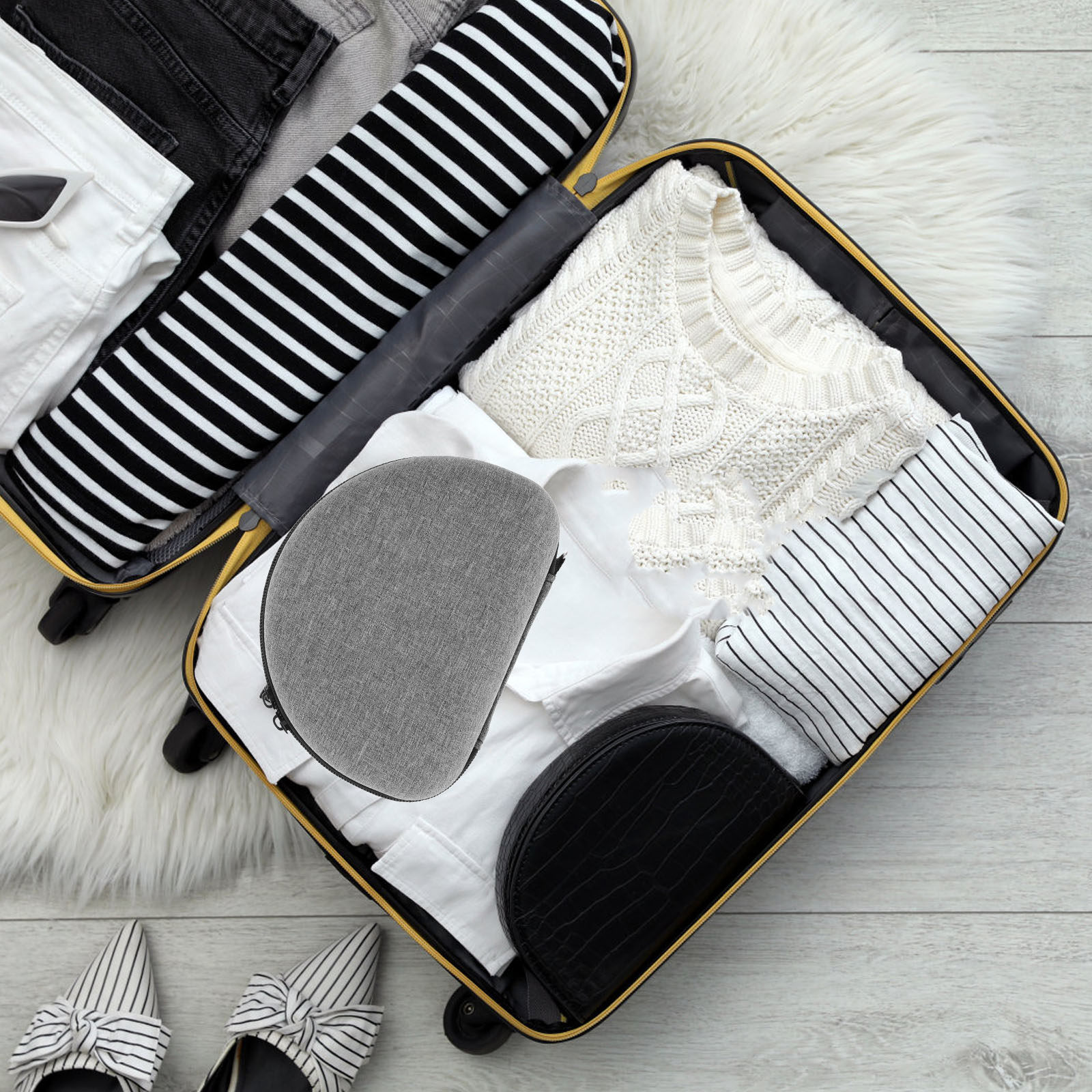 Hard Travel Case for Mask Full - مراجعة Mask Case Hard Shell وسعره