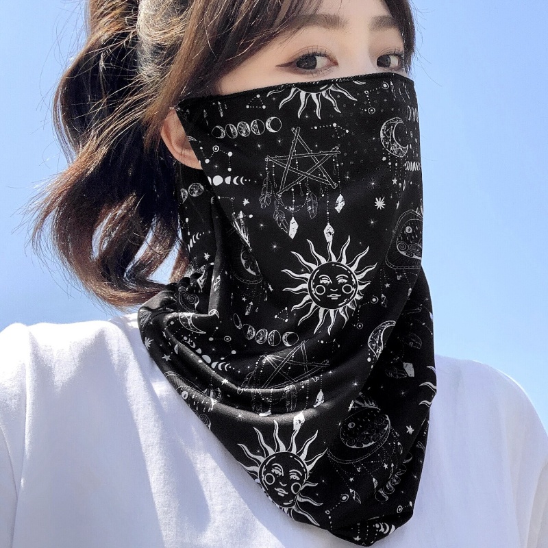 Full Face Cycling Mask Ice Sil - مراجعة Sports Mask Breathable وسعره