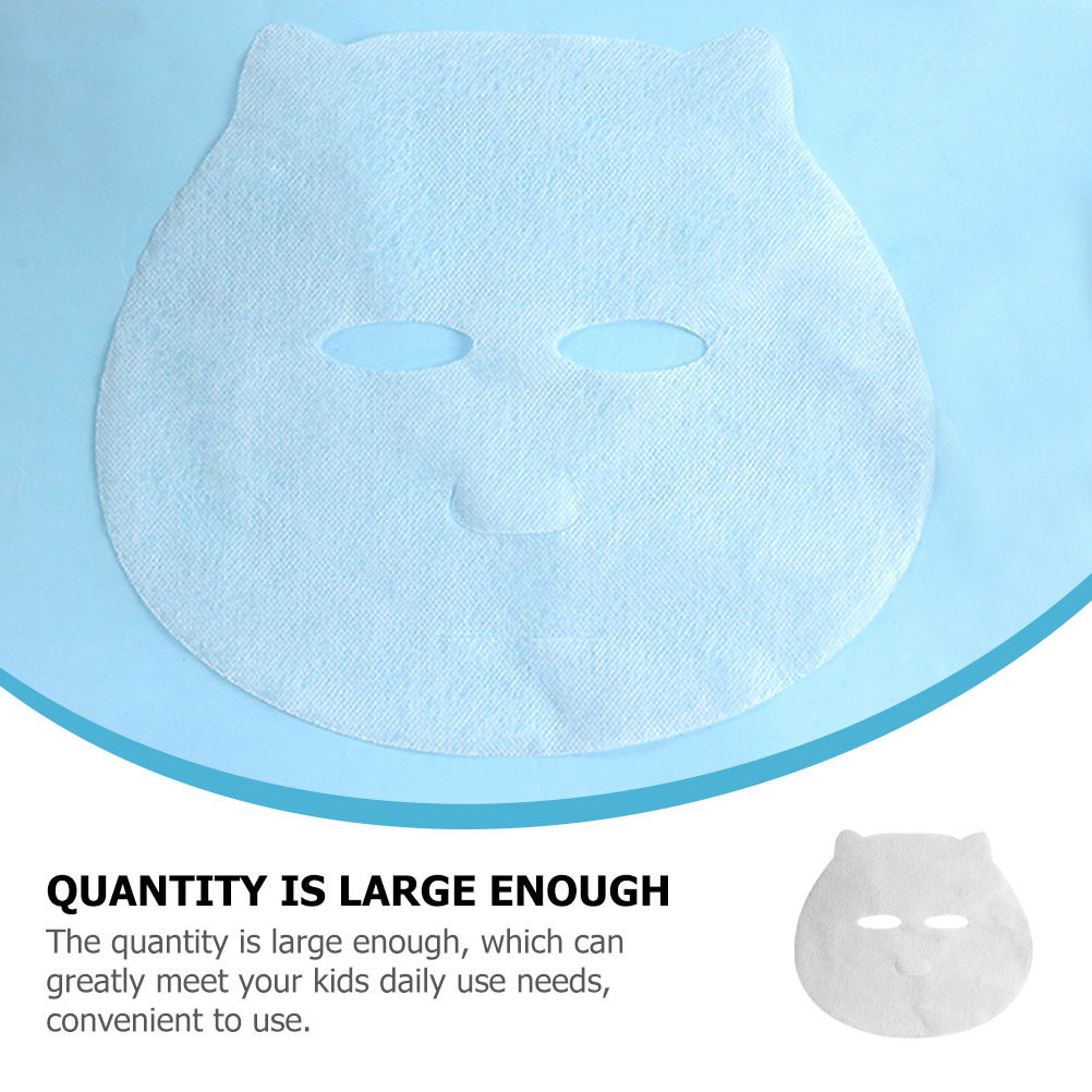 100pcs Baby Mask Paper Facial  - مراجعة Kids Face Mask وسعره