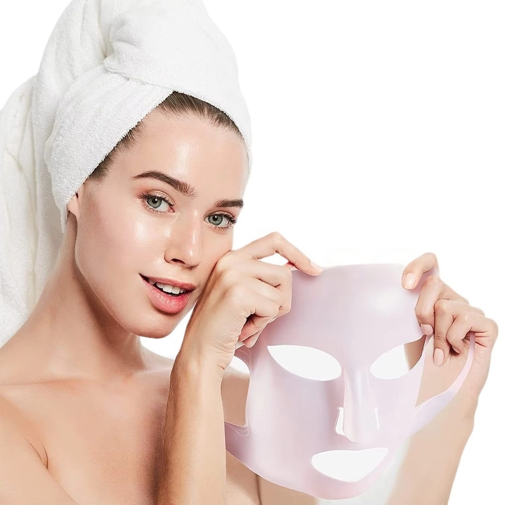 1/2PCS 3D Reusable Wrinkle Smo - مراجعة Silicone Mask Bracket وسعره